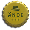Fridge magnet with a crown cap from Ãnde GmbH