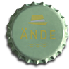 Fridge magnet with a crown cap from Ãnde GmbH