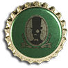 Fridge magnet with a crown cap from PARK & BELLHEIMER AG
