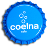 Fridge magnet with a crown cap from COELNA