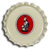 Fridge magnet with a crown cap from EDER & HEYLANDS BRAUEREI GMBH & CO. KG