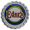 Fridge magnet with a crown cap from EDER & HEYLANDS BRAUEREI GMBH & CO. KG