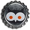 Kühlschrankmagnet mit Kronkorken von FREIGEIST