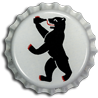 Kühlschrankmagnet mit Kronkorken von KREUZBÃR