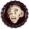 Kühlschrankmagnet mit Kronkorken von PRIVATBRAUEREI KESSELRING