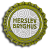 Fridge magnet with a crown cap from Herslev Bryghus