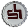 Fridge magnet with a crown cap from MASHSEE BRAUEREI GMBH & CO. KG