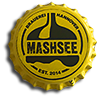 Kühlschrankmagnet mit Kronkorken von Mashsee Brauerei GmbH & Co. KG