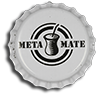 Fridge magnet with a crown cap from META MATE BAR / DO CANTO GBR